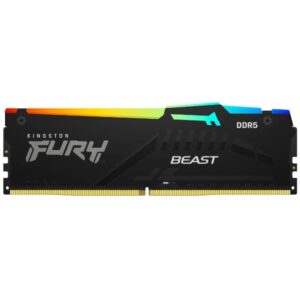 DDR5 16GB 5600MHZ RGB KF556C40BBA-16 KINGSTON FURY BEAST BLACK CL40